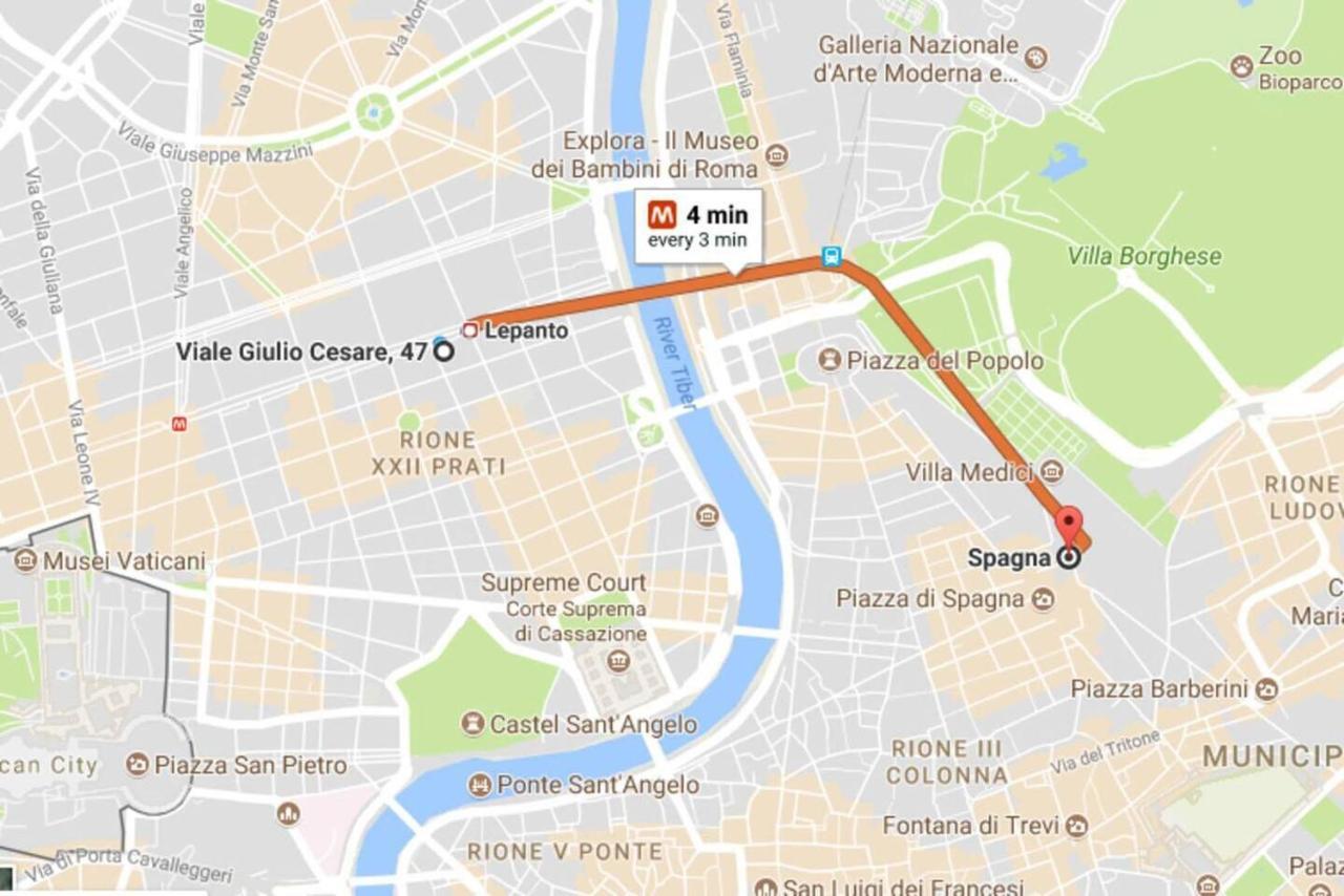 Incantevole Appartamento In Pieno Centro A Roma Luaran gambar